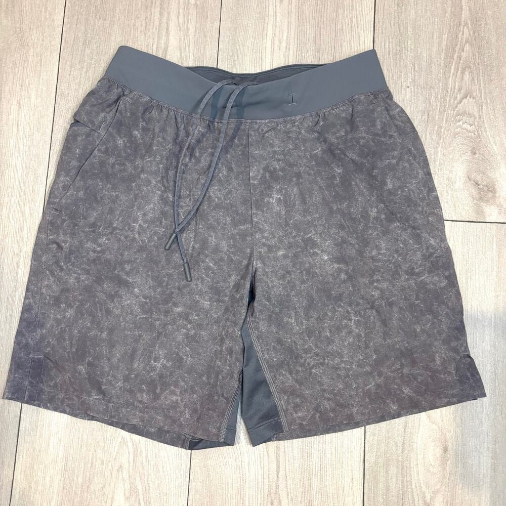 Lululemon Men’s Size S Gravel Dust Asphalt Gray T.H.E. Short *Linerless 7” NWOT